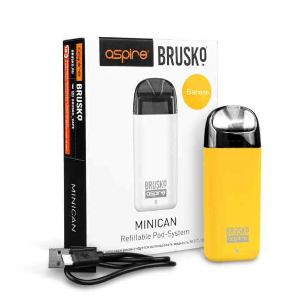 Brusko MINICAN plus (850 мАч, Желтый) в Нижнем Новгороде