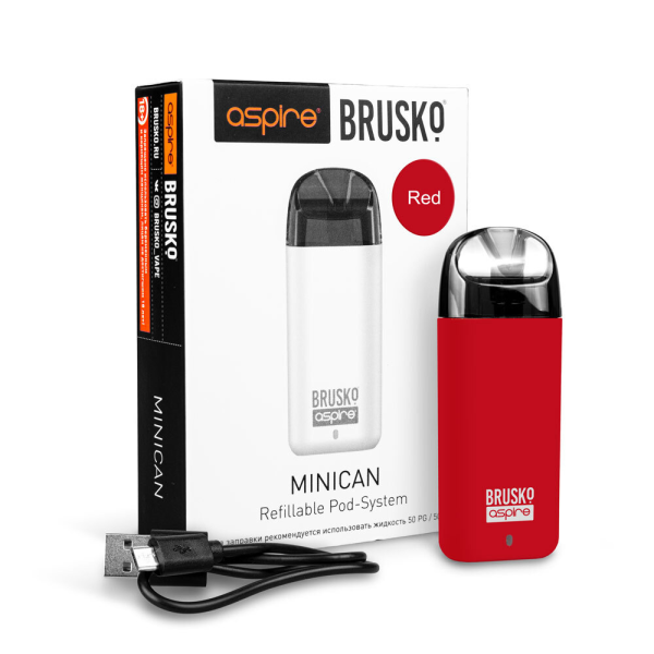 Brusko MINICAN plus (850 мАч, Красный) в Нижнем Новгороде