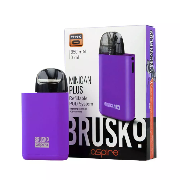 Brusko MINICAN plus (850 мАч, Фиолетовый) в Нижнем Новгороде
