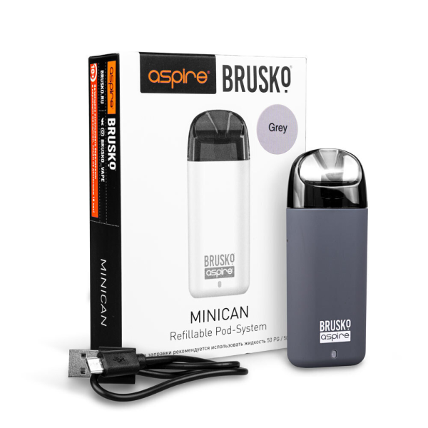 Brusko MINICAN (350 мАч, Серый) в Нижнем Новгороде