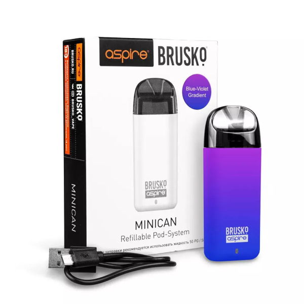 Brusko MINICAN (350 мАч, Синий,фиолетовый) в Нижнем Новгороде