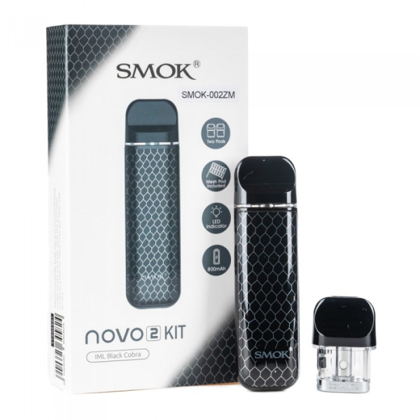 POD-система SMOK Novo 2 Pod 800 mAh Black Carbon в Нижнем Новгороде