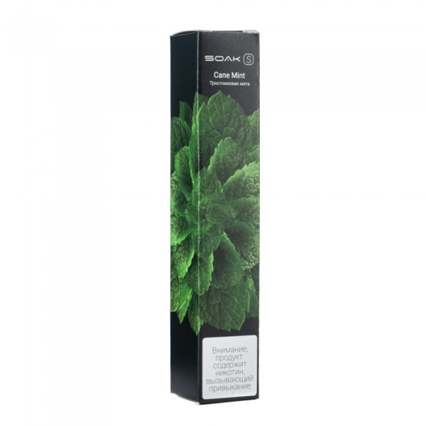 SOAK S Cane Mint (Тростниковая мята), 2500 тяг в Нижнем Новгороде