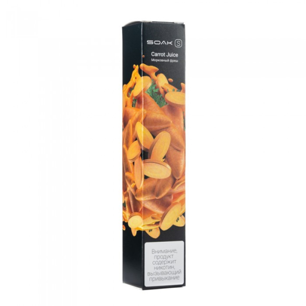 SOAK S Carrot Juice (Морковный фреш), 2500 тяг в Нижнем Новгороде