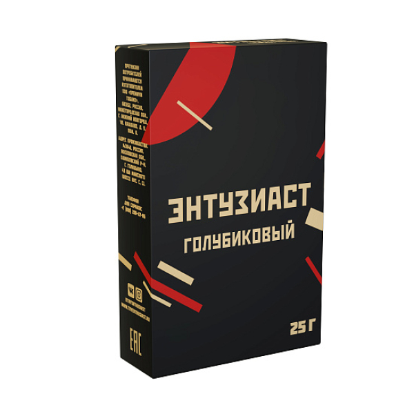 Табак ЭНТУЗИАСТ ГОЛУБИКОВЫЙ 25 гр в Нижнем Новгороде