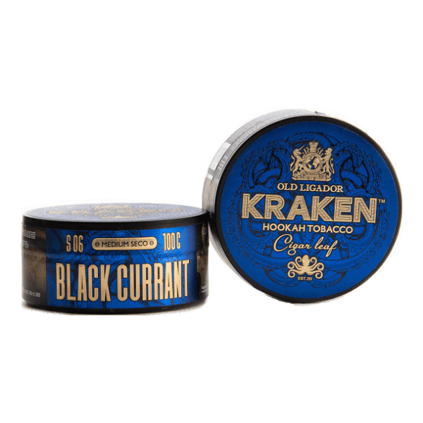 Табак Kraken Medium Seco Black Currant (Черная Смородина) 100 гр в Нижнем Новгороде