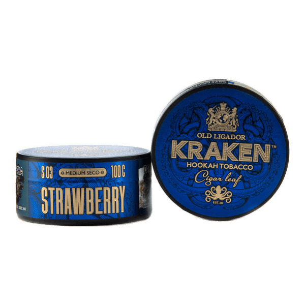 Табак Kraken Medium Seco Strawberr (Клубника) 100 гр в Нижнем Новгороде