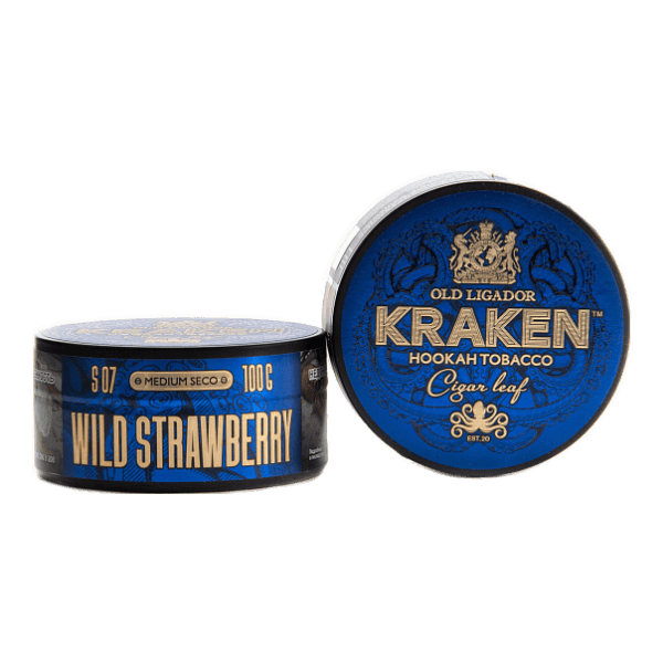 Табак Kraken Medium Seco wild strawberry (Земляника) 100 гр в Нижнем Новгороде