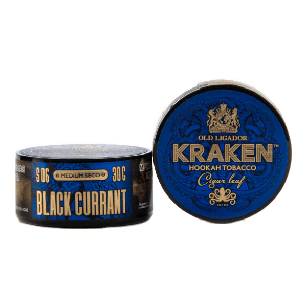 Табак Kraken Medium Seco Black Currant (Черная смородина) 30 гр в Нижнем Новгороде