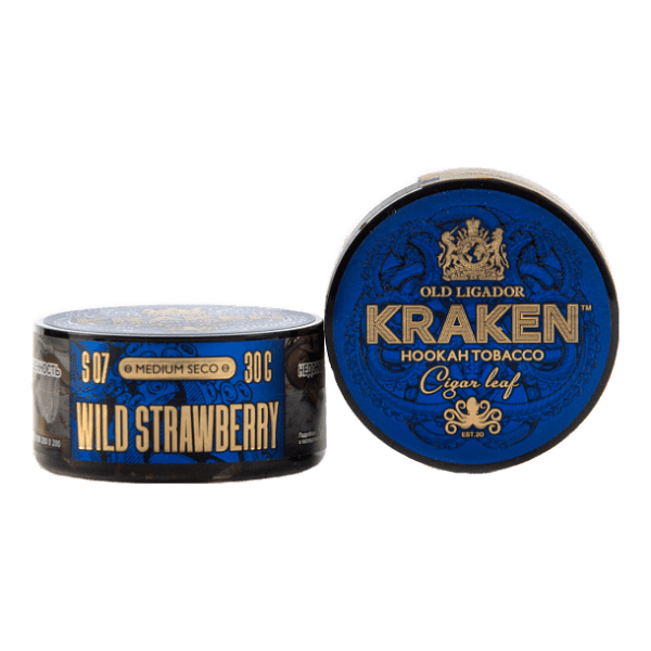 Табак Kraken Medium Seco wild strawberry (Земляника) 30 гр в Нижнем Новгороде