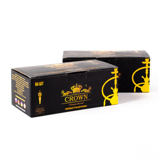 Уголь Crown Кокосовый 96 Шт (22 Мм) в Нижнем Новгороде