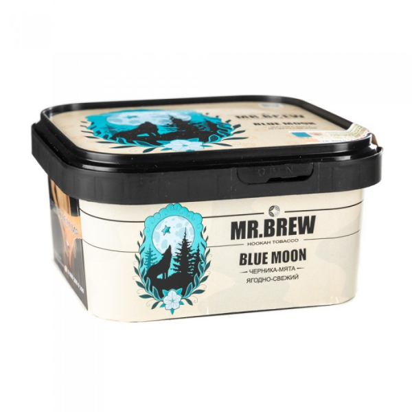 Табак Mr Brew Blue Moon (Черника с мятой) 200 гр в Нижнем Новгороде
