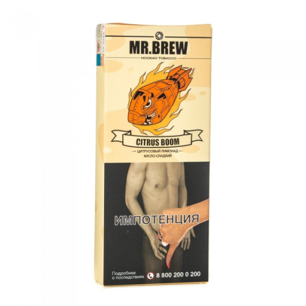 Табак Mr Brew Citrus Boom (Цитрусовый лимонад) 40 гр в Нижнем Новгороде