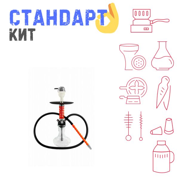 Набор с кальяном  Mamay Customs Micro Coilovers Red СТАНДАРТ в Нижнем Новгороде