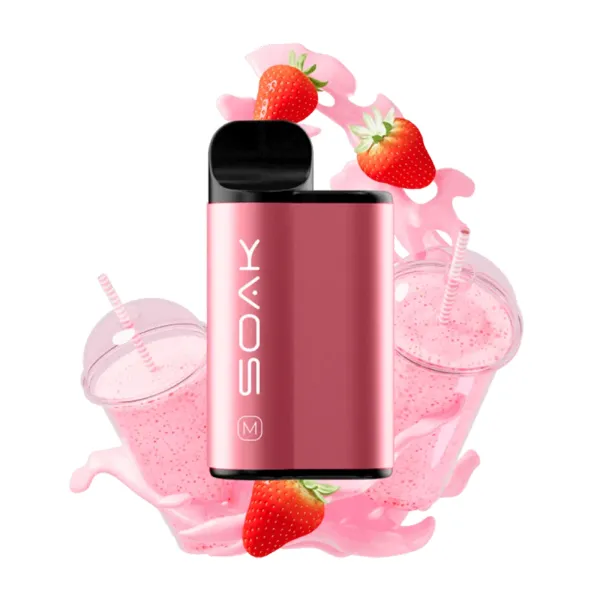 SOAK M Strawberry Cream dream (Клубничный милкшейк), 4000 тяг в Нижнем Новгороде