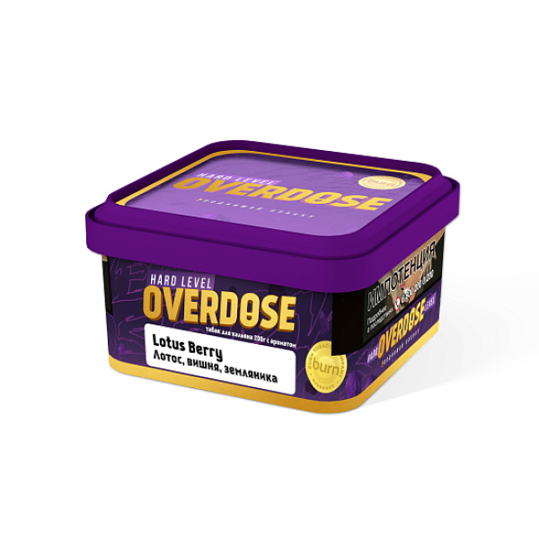 Табак OVERDOSE LOTUS BERRY 200 гр в Нижнем Новгороде