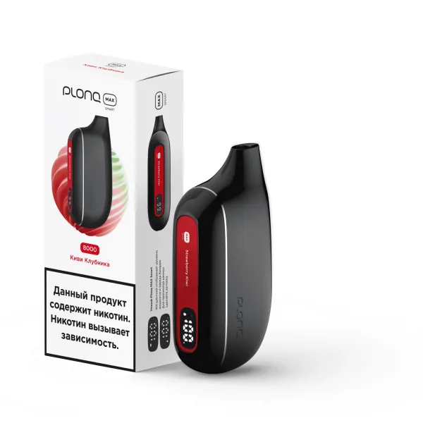 Plonq Max Smart Киви Клубника (8000 Затяжек) 20 Мг в Нижнем Новгороде