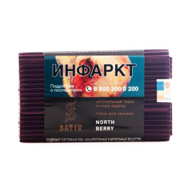 Табак Satyr North Berry 100 грамм в Нижнем Новгороде