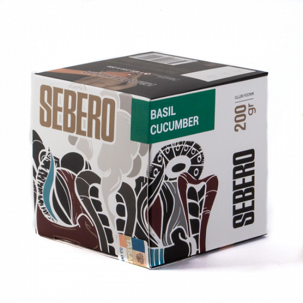 Табак SEBERO BASIL CUCUMBER 200 грамм в Нижнем Новгороде