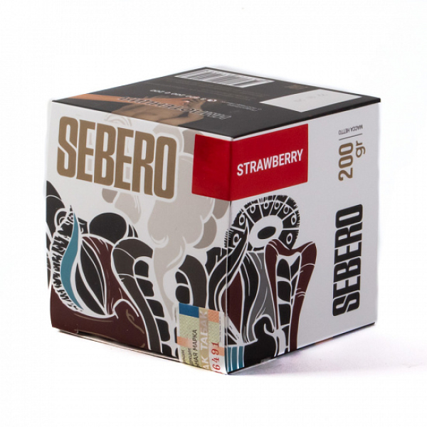 Табак SEBERO STRAWBERRY 200 грамм в Нижнем Новгороде