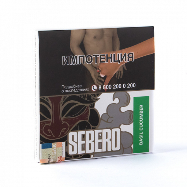 Табак SEBERO BASIL CUCUMBER 40 грамм в Нижнем Новгороде