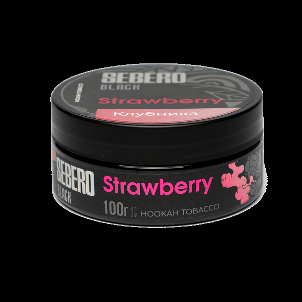 Табак SEBERO BLACK STRAWBERRY 100 гр в Нижнем Новгороде