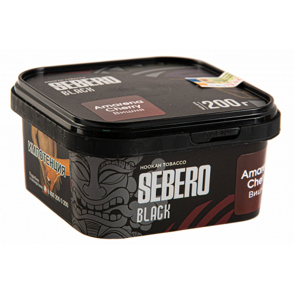 Табак SEBERO BLACK AMARENA CHERRY 200 гр в Нижнем Новгороде