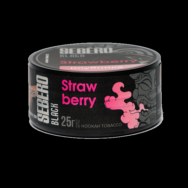 Табак SEBERO BLACK STRAWBERRY 25 гр в Нижнем Новгороде