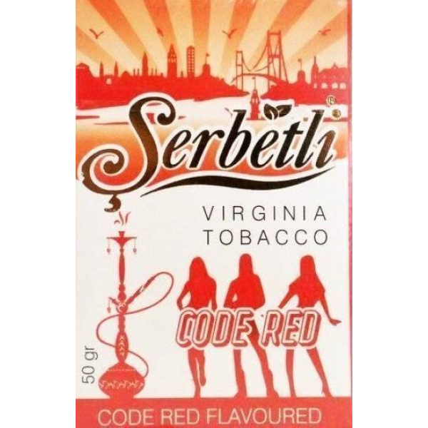 Табак Serbetli Code Red 50 грамм в Нижнем Новгороде