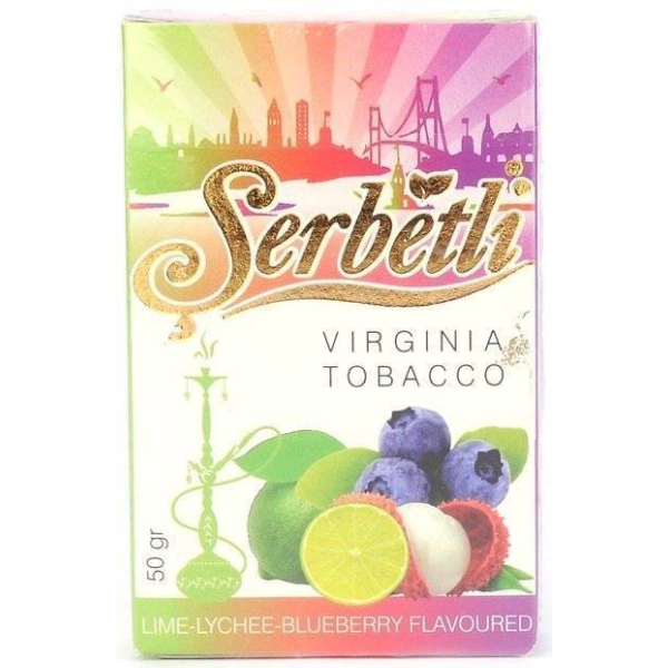 Табак Serbetli Lime Lychee Blueberry в Нижнем Новгороде