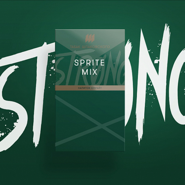 Табак Шпаковского Strong Sprite Mix (Напиток Спрайт) 40 гр в Нижнем Новгороде