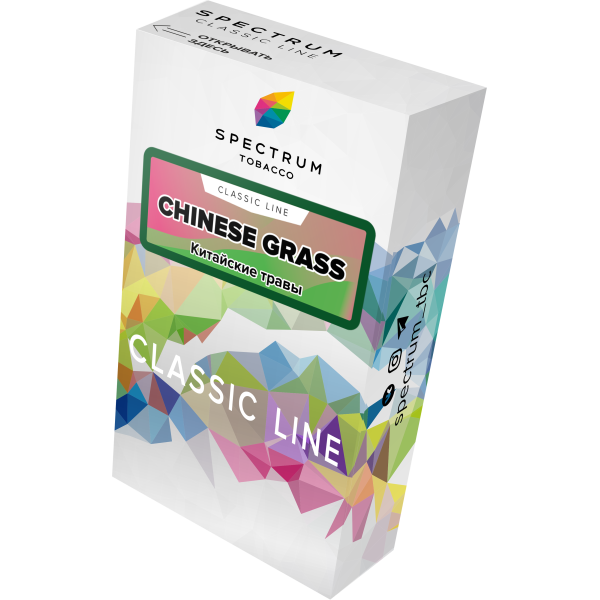Табак Spectrum Classic chinese grass 40 грамм в Нижнем Новгороде