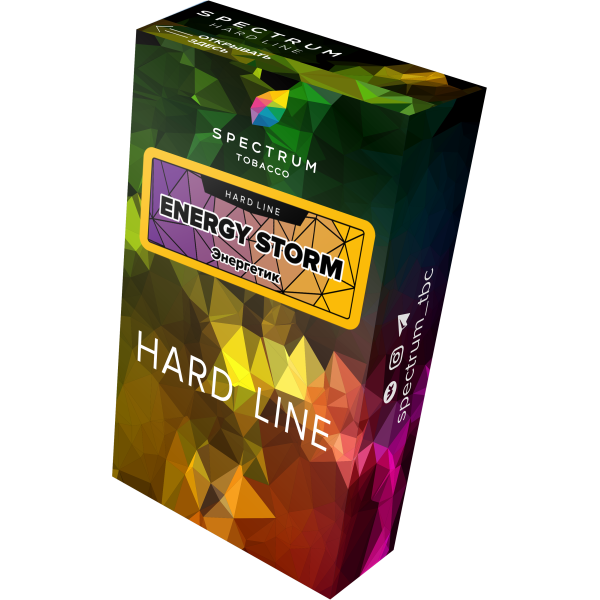 Табак Spectrum Hard energy storm 40 грамм в Нижнем Новгороде