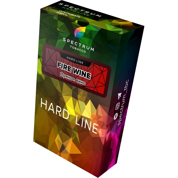 Табак Spectrum Hard fire wine 40 грамм в Нижнем Новгороде
