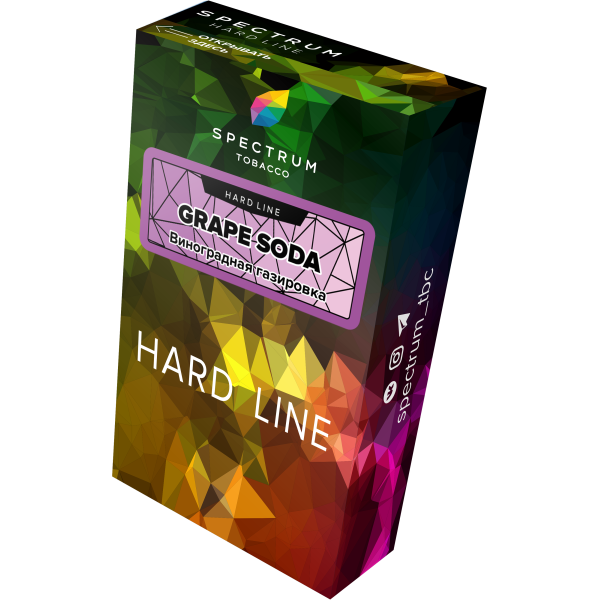 Табак Spectrum Hard grape soda 40 грамм в Нижнем Новгороде