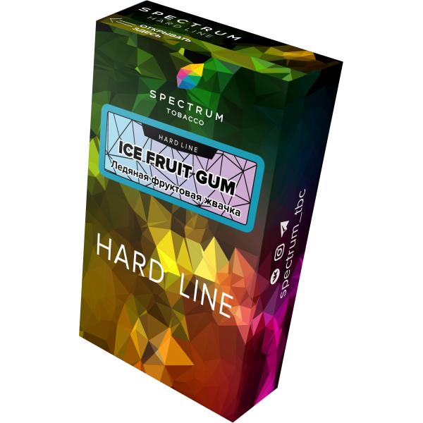 Табак Spectrum Hard ice fruit gum 40 грамм в Нижнем Новгороде