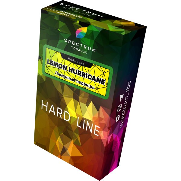 Табак Spectrum Hard lemon hurricane 40 грамм в Нижнем Новгороде