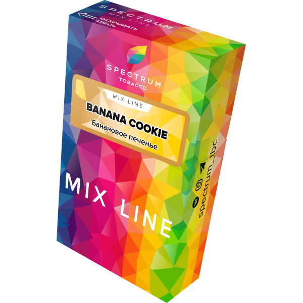 Табак Spectrum Mix Line Banana Cookie 40 грамм в Нижнем Новгороде