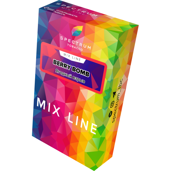 Табак Spectrum Mix Line Berry Bomb 40 грамм в Нижнем Новгороде