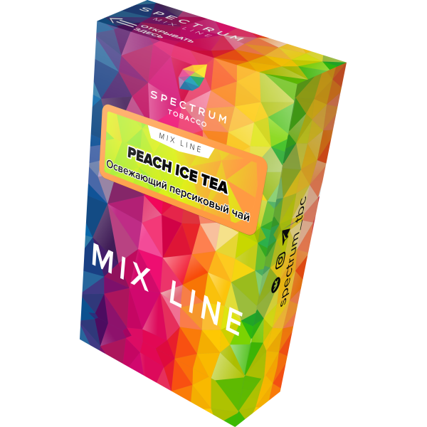 Табак Spectrum Mix Line Peach Ice Tea 40 грамм в Нижнем Новгороде