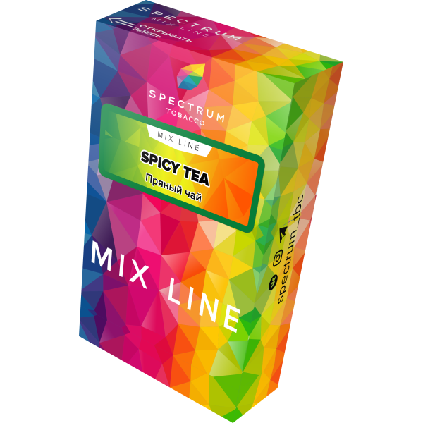 Табак Spectrum Mix Line Spicy Tea 40 грамм в Нижнем Новгороде
