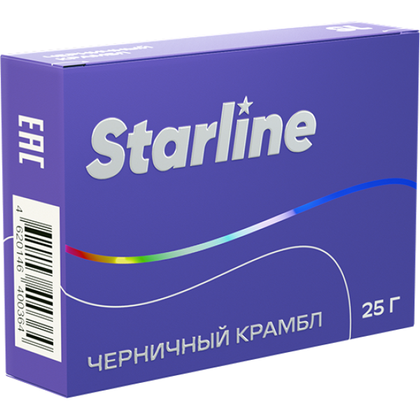 Табак Starline Черничный крамбл 25 гр в Нижнем Новгороде