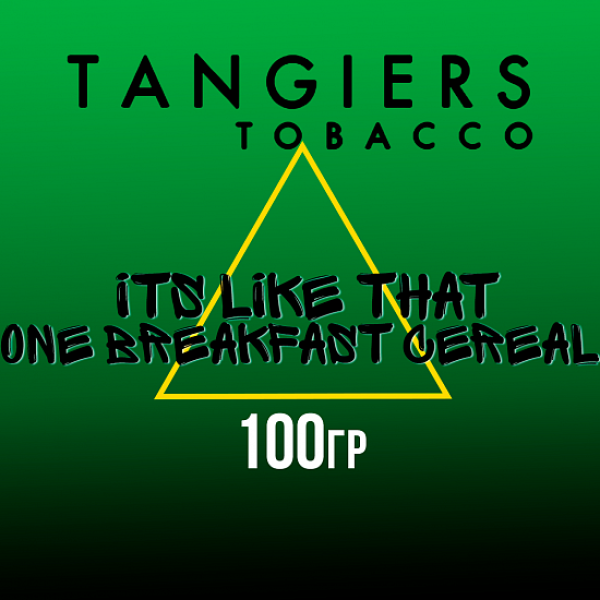Табак Tangiers BIRQUIQ ITS LIKE THAT ONE BREAKFAST CEREAL 100 гр в Нижнем Новгороде