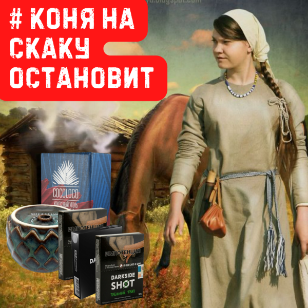 Набор #КОНЯ НА СКАКУ ОСТАНОВИТ для кальяна в Нижнем Новгороде