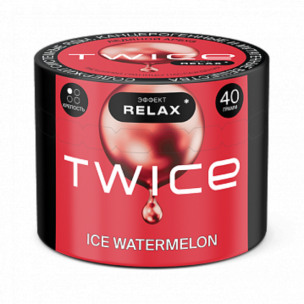 Табак TWICE Ice Watermelon (Ледяной арбуз) 40 гр в Нижнем Новгороде