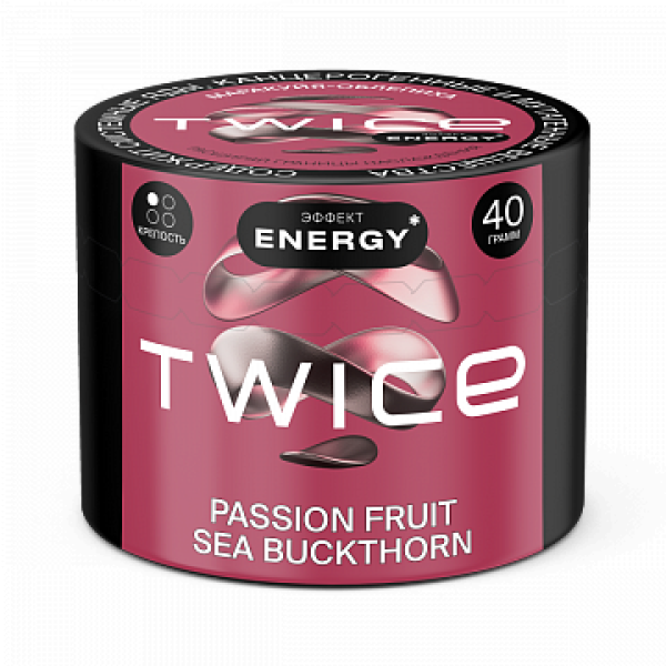 Табак TWICE Passion fruit Sea Buckthorn (Маракуйя Облепиха) 40 гр в Нижнем Новгороде