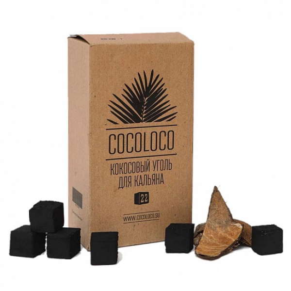 Кокосовый уголь Cocoloco 22мм в Нижнем Новгороде