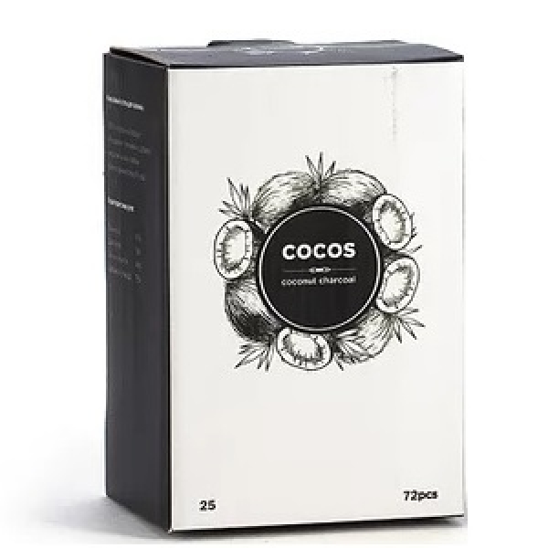 Кокосовый уголь Cocos 25мм для кальяна в Нижнем Новгороде