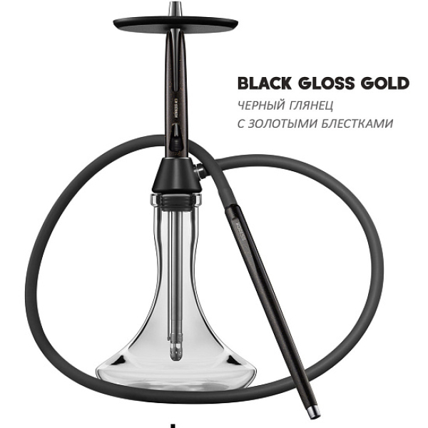 Кальян Koress K3 Black Gloss (Черный,Золотой, 48 см) в Нижнем Новгороде