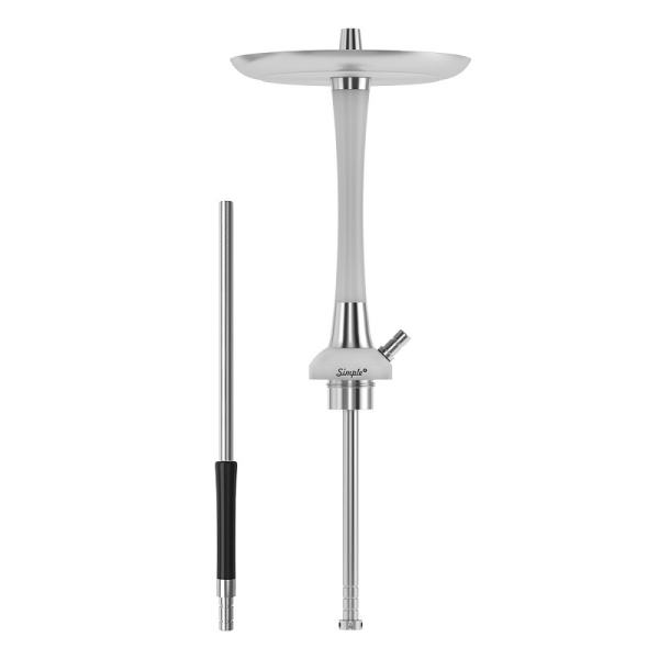 Кальян MattPear Simple S Pro Slim (Белый, 53 см) в Нижнем Новгороде